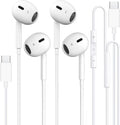 Gionee Type-C Handsfree Earphones – In-Ear USB-C Headphones with Mic, Dual Driver Sound, Compatible