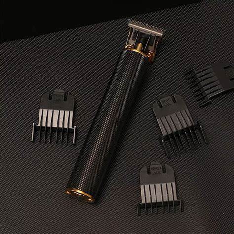 T9 Vintage Professional Hair Trimmer for Men – Cordless USB Rechargeable Shaver & Barber Clipper, Zero-Gapped T-Blade for Hair, Beard.